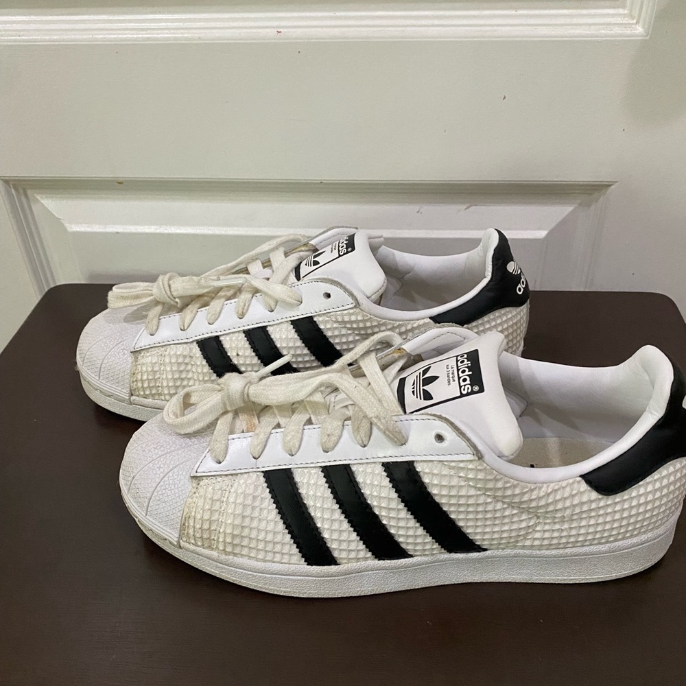 Adidas Originals Superstar White Core/Black Men Casual Shoes CM8077 SZ 8